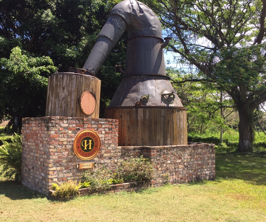 Hampden Rum Estate…getting ready for the school build