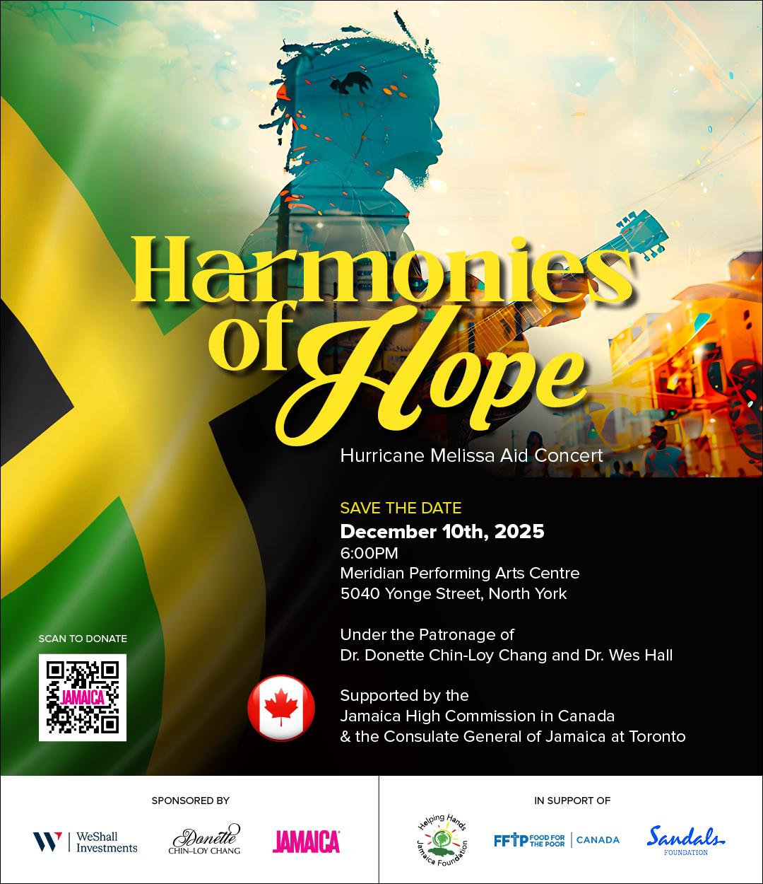 Harmonies of Hope: $2.3 Million for Hurricane Relief in Jamaica